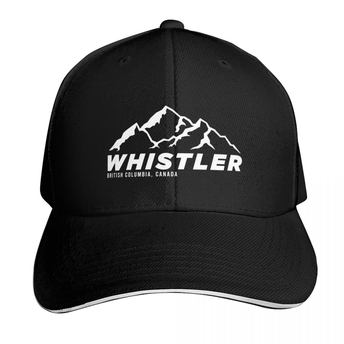 Mountain Biking Whistler - Boné de beisebol Ski Whistler B.C.