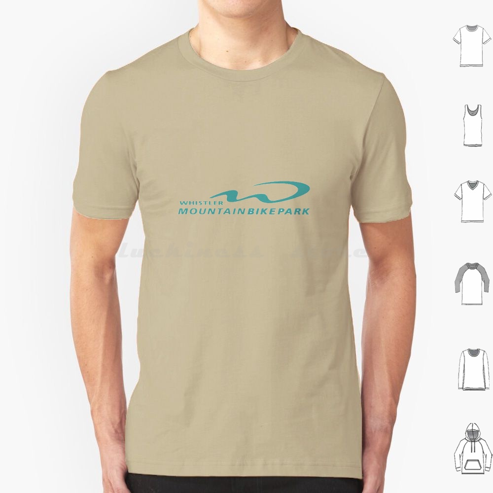 Mountain Biking Whistler - Whistler t camisa das mulheres dos