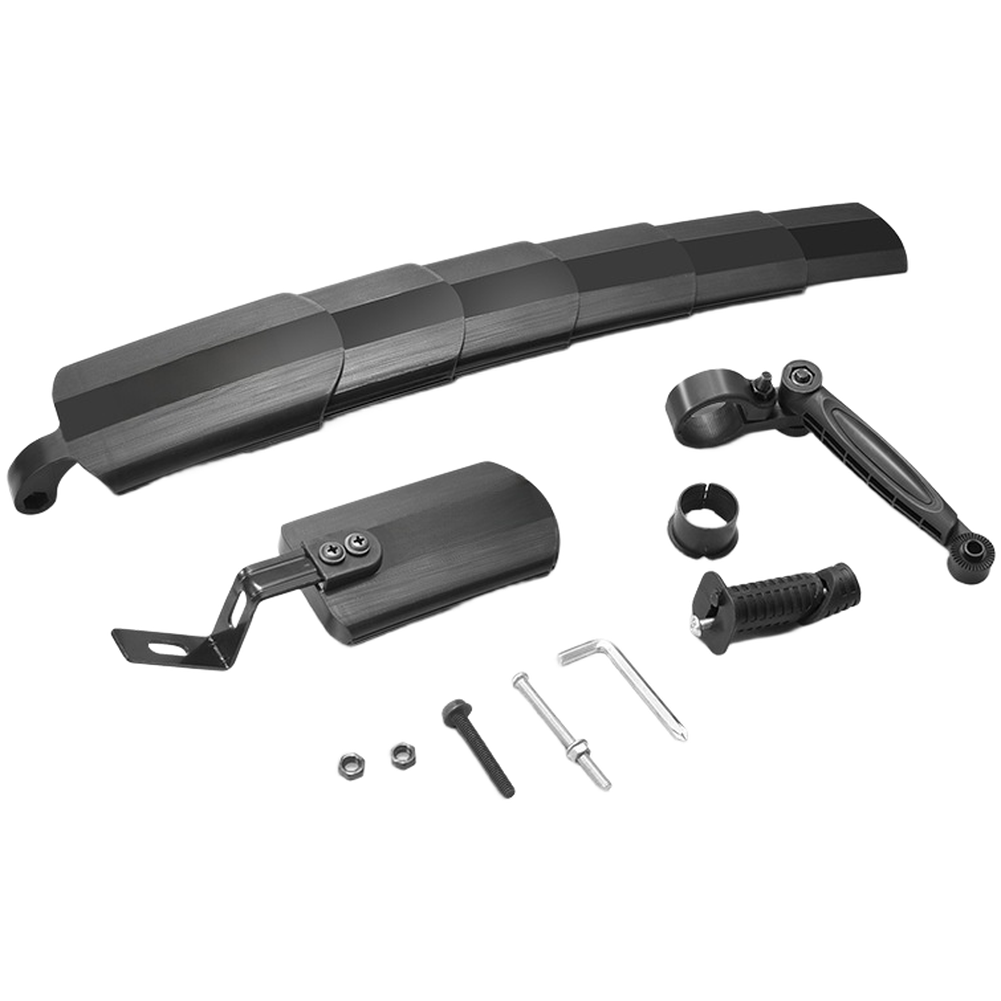 Mountain Biking Stuff - Conjunto de Para-lamas Telescópicos Ajustáveis para
