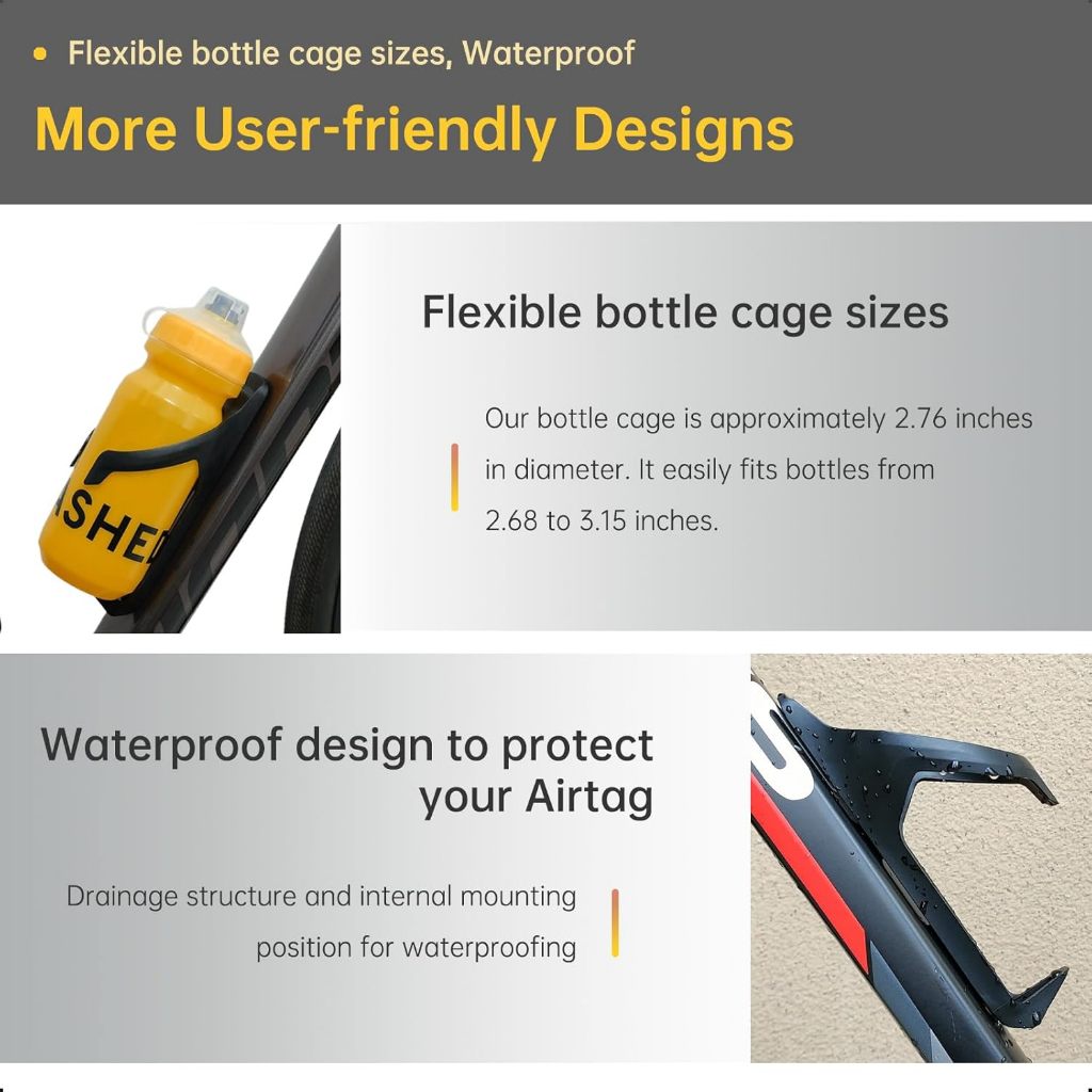 Suporte de garrafa de água ocu - Mountain Biking Water Bottle avaliação e preço