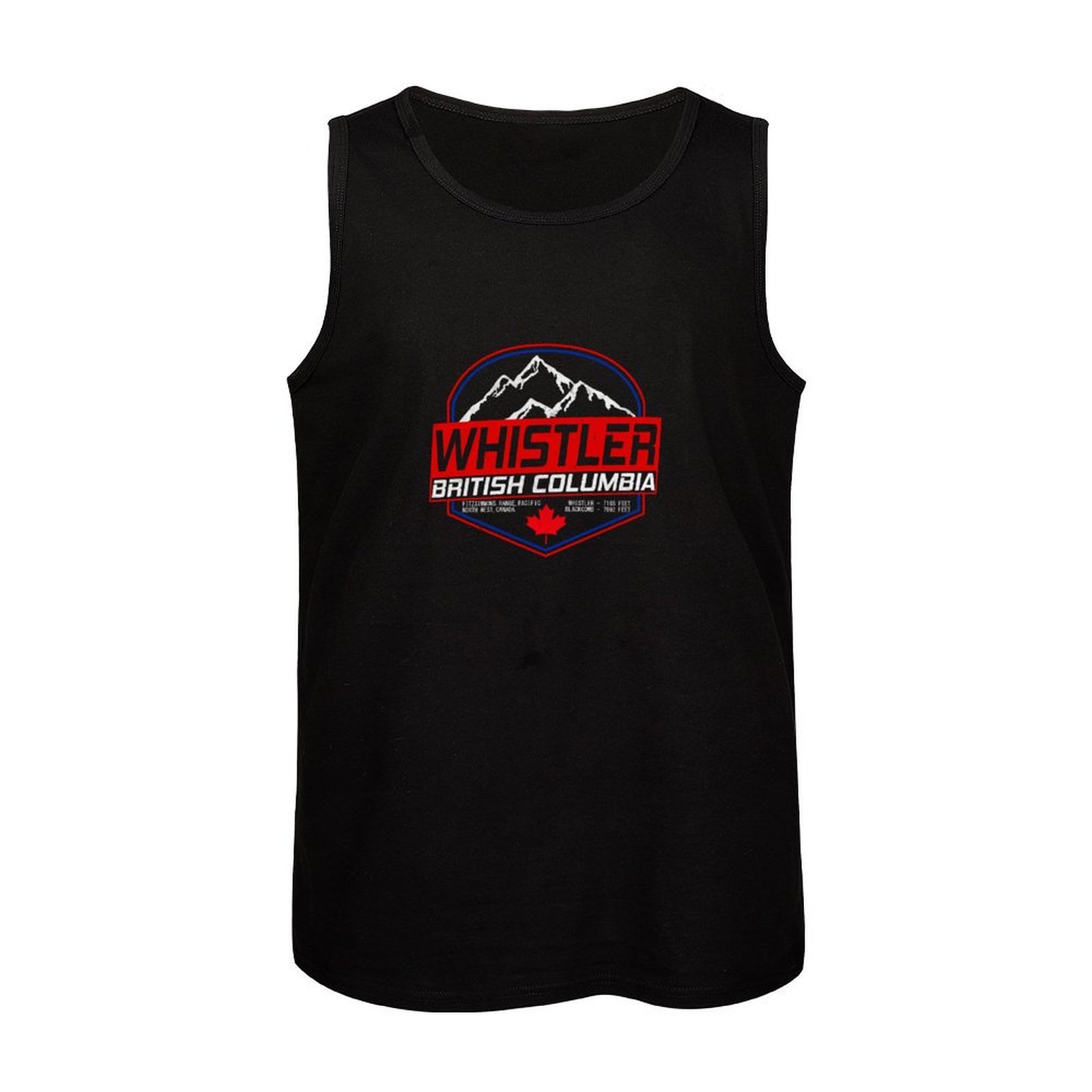 Camiseta regata retrô para esq - Mountain Biking Whistler avaliação e preço