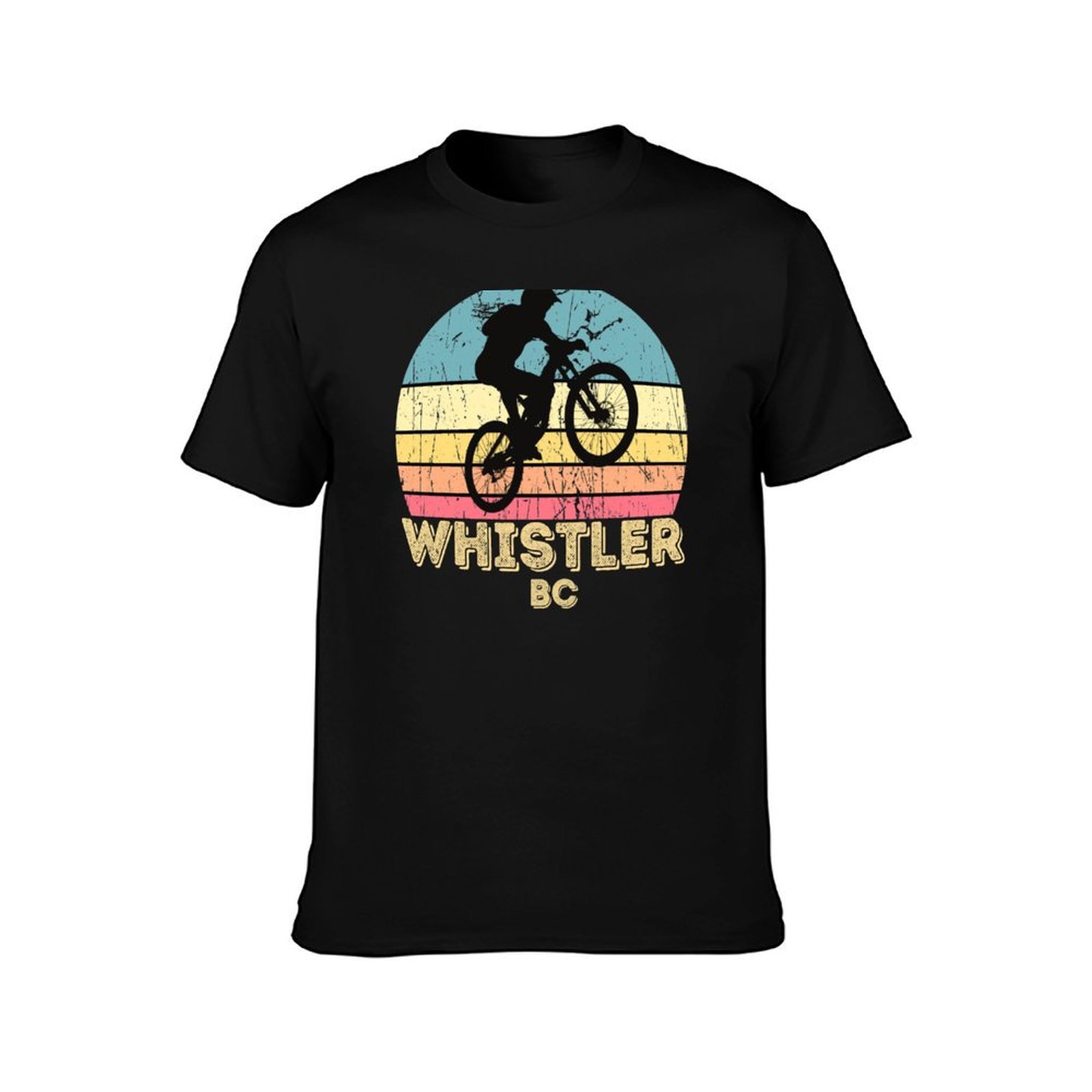 Camiseta festiva e simples par - Mountain Biking Whistler avaliação e preço