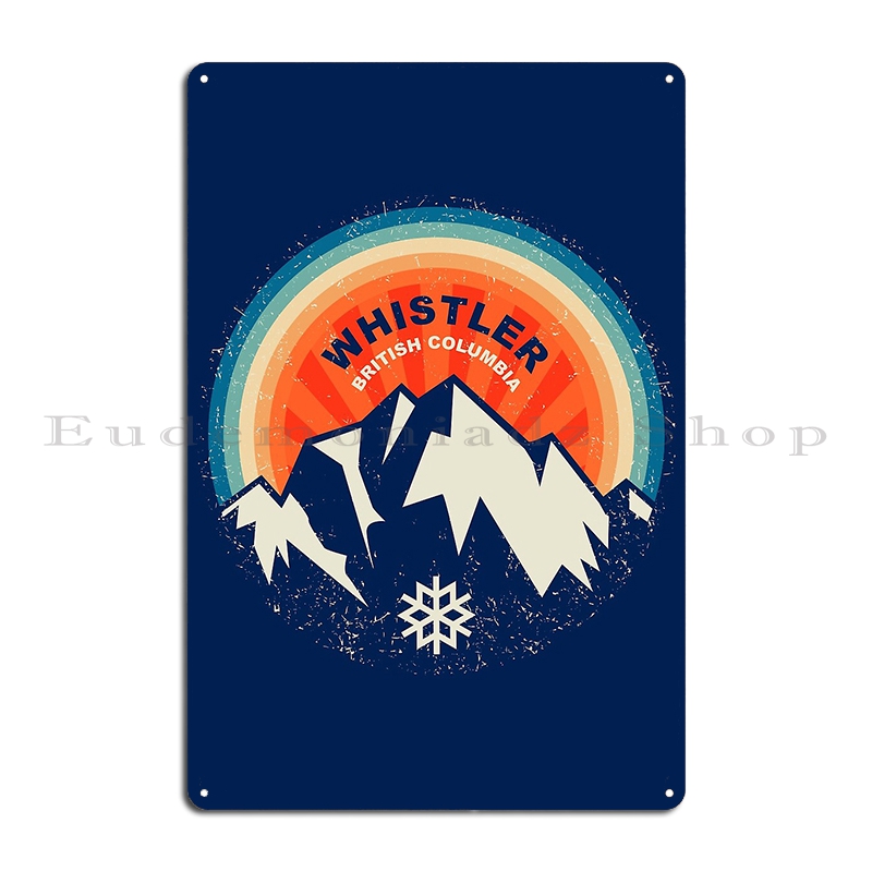Retro esqui assobiador b.c can - Mountain Biking Whistler avaliação e preço