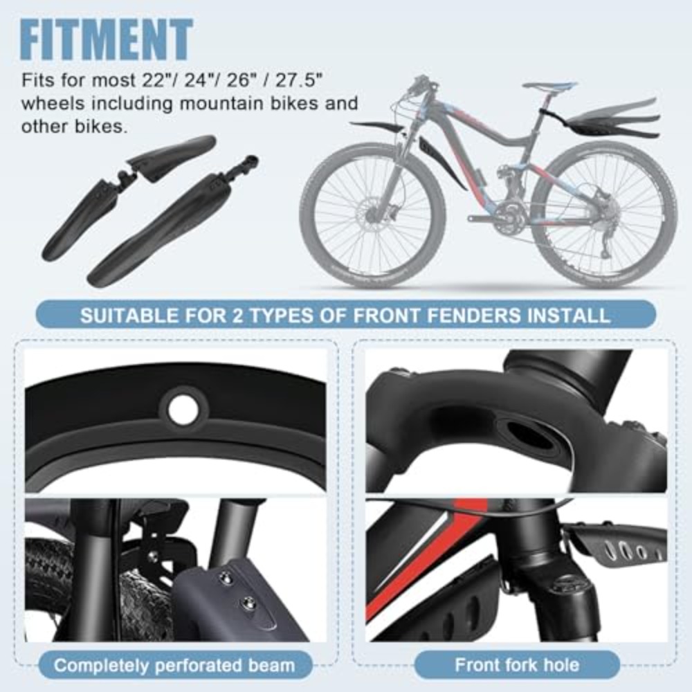 Conjunto de Protetores de Lama - Mountain Biking Stuff avaliação e preço