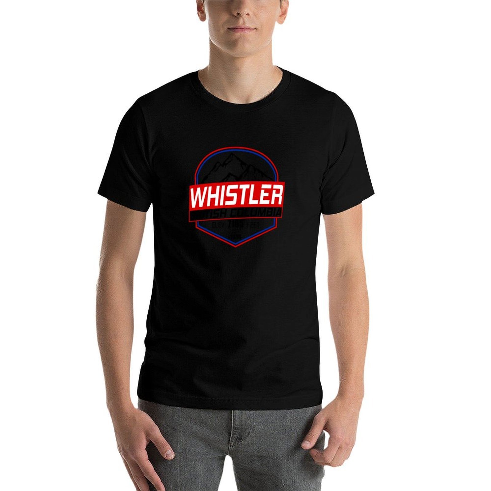 Camiseta Ski Whistler B.C Cana - Mountain Biking Whistler avaliação e preço
