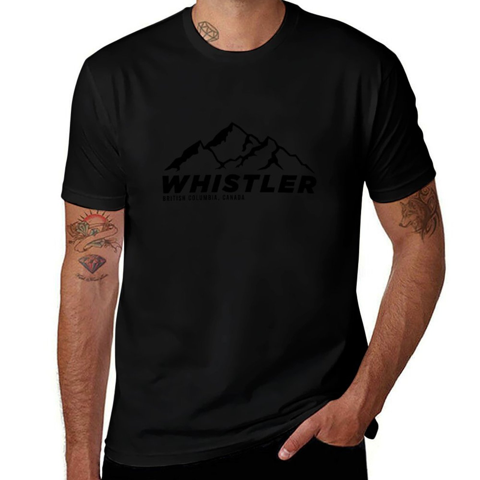 Camiseta Ski Whistler B.C Cana - Mountain Biking Whistler avaliação e preço