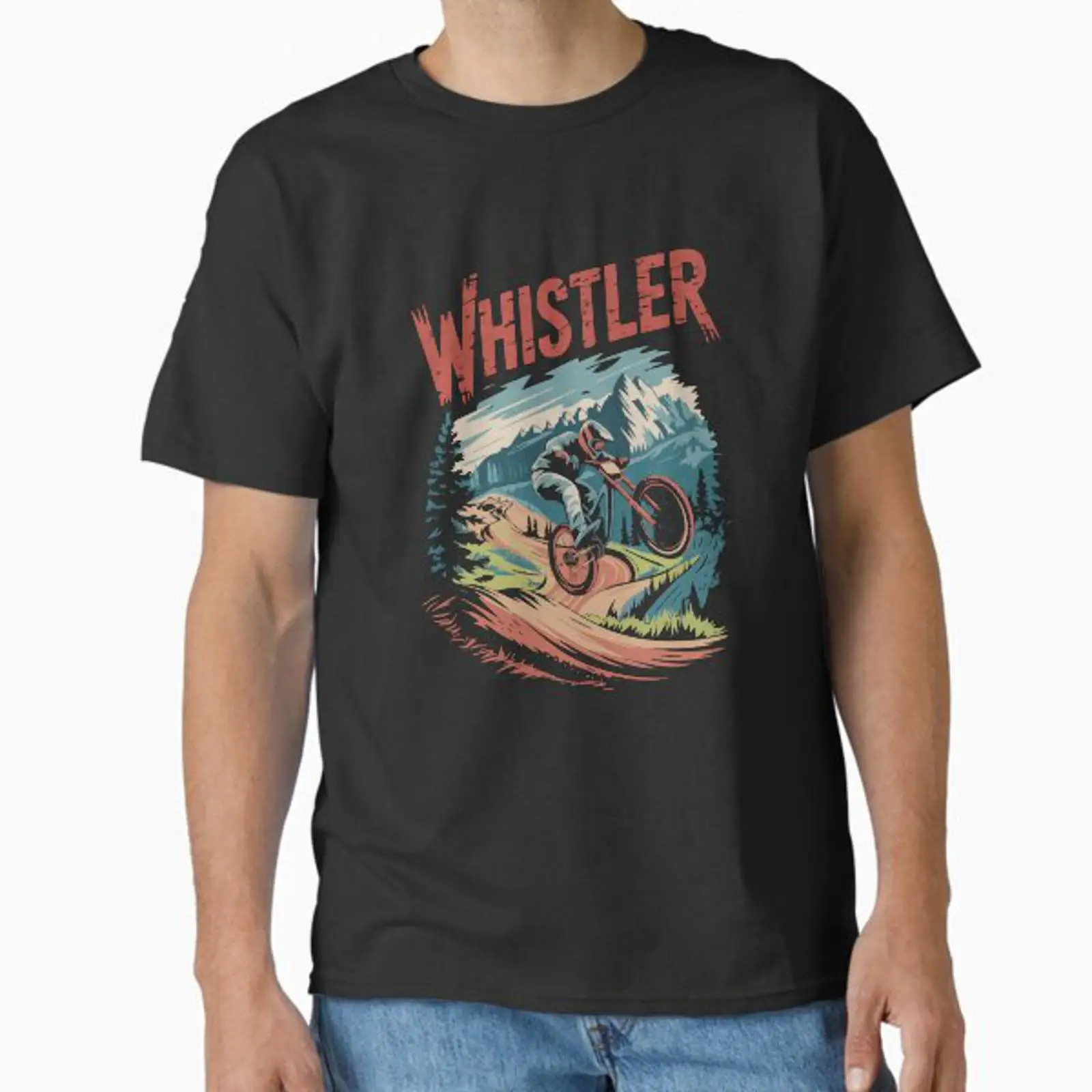 Camiseta Vintage Whistler Bike - Mountain Biking Whistler avaliação e preço